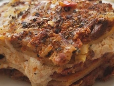 Vegan Bologese Lasagna